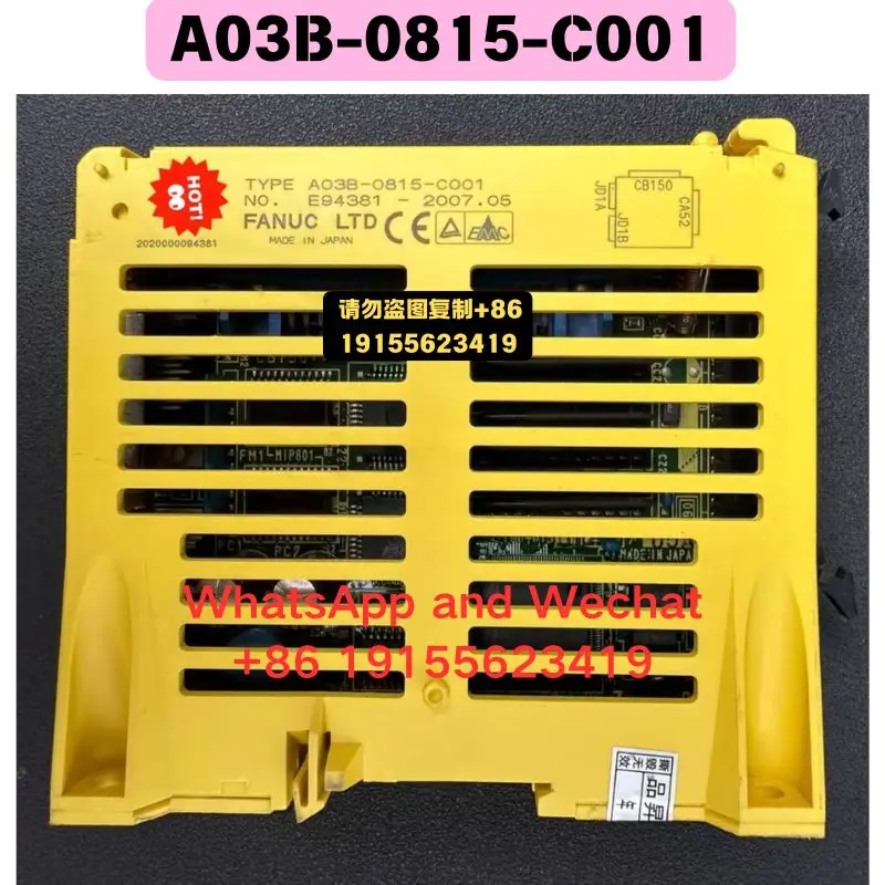 Used OEM disassembled parts A03B-0815-C001 module Functional test OK Fast Shipping
