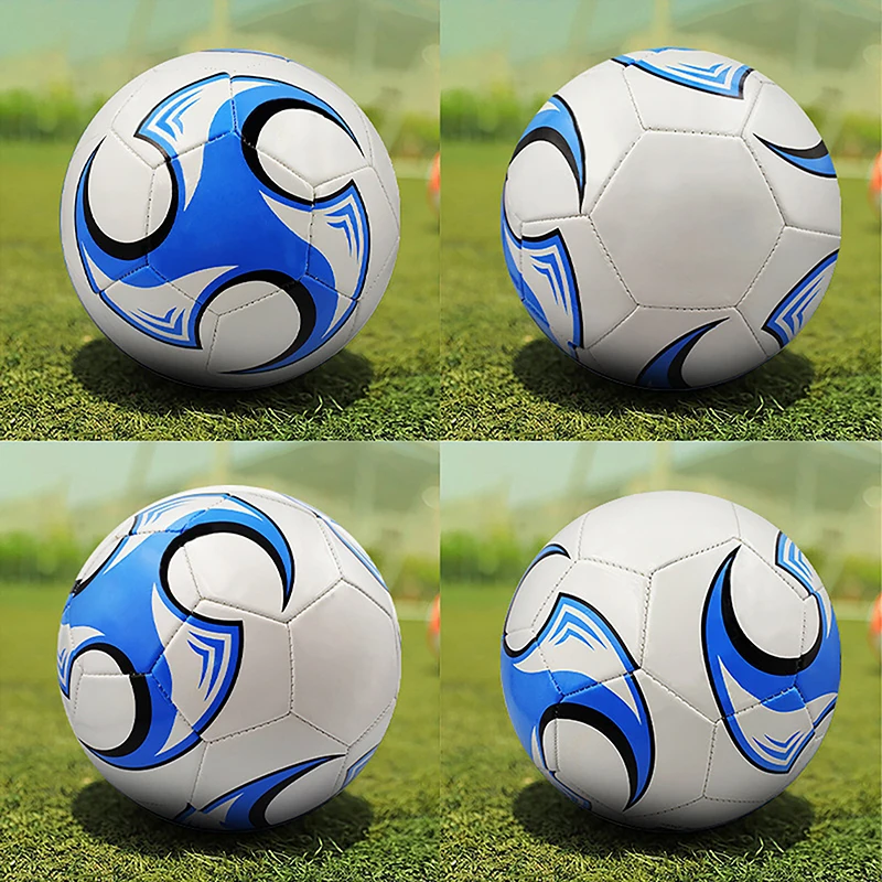 1 Pcs Soccer Ball Size 4 Wear Rsistant Durable Soft PU Outdoor Football Training Seamless