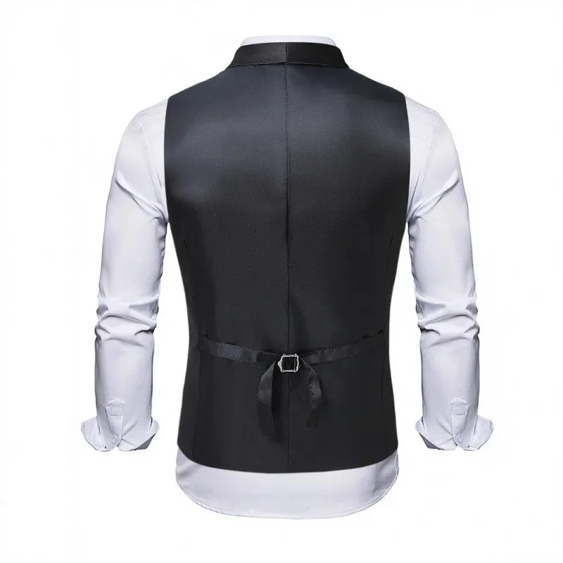 2026 Blue‌ Classic Paisley Pattern Men's Formal Vest - Stylish Fit for Tuxedo & Formal Occasions‌, European Sizes Green Vests.