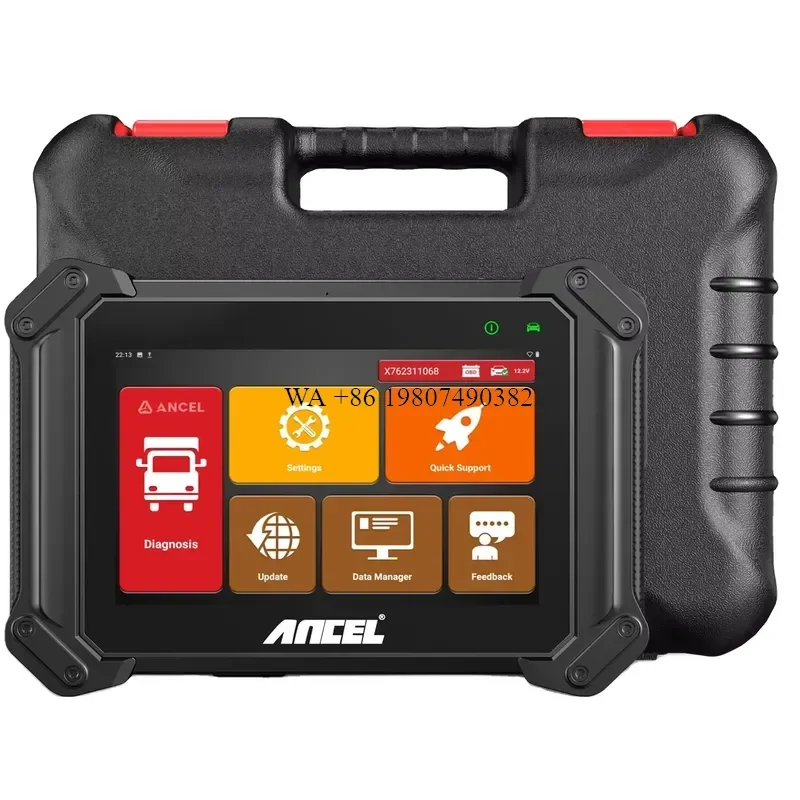 wmwmnu for V6 HD Commercial Vehicle Diagnostic Tablet with 99 Percent Vehicle Coverage and Full HDOBD Functions for