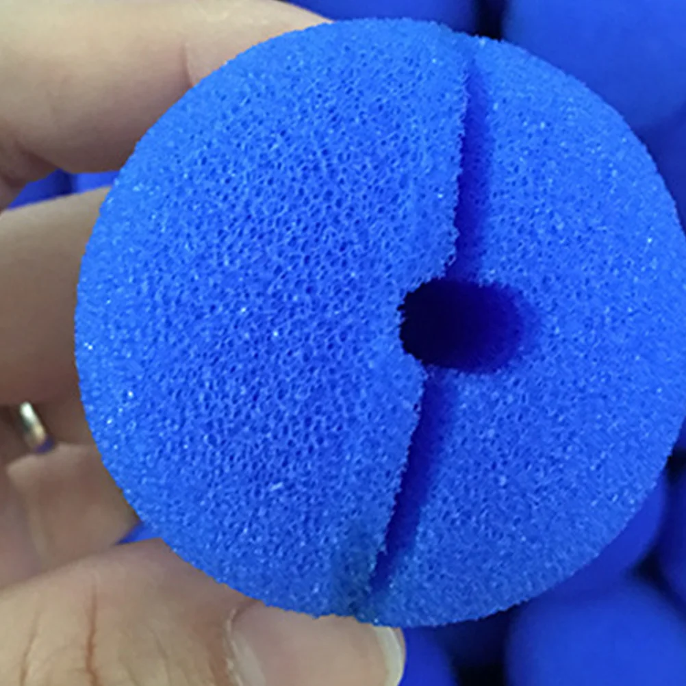 Accessoires de nez de Clown, 20 pièces, éponge Adorable, cadeau de fête Cosplay, léger, Portable, confortable au toucher, décor mémorable