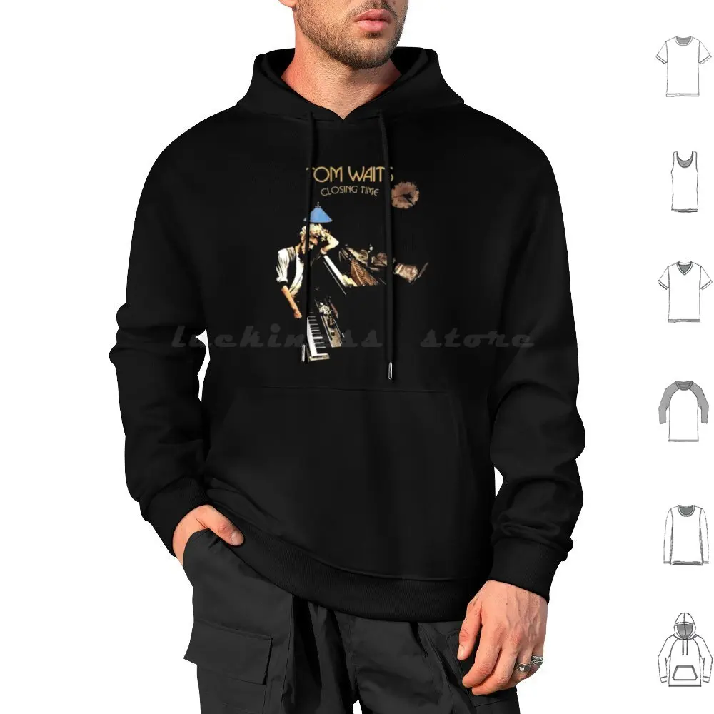 Tom Waits Hoodie cotton Long Sleeve Winona Ryder Tom Waits Cinema Music Pop Culture Culture