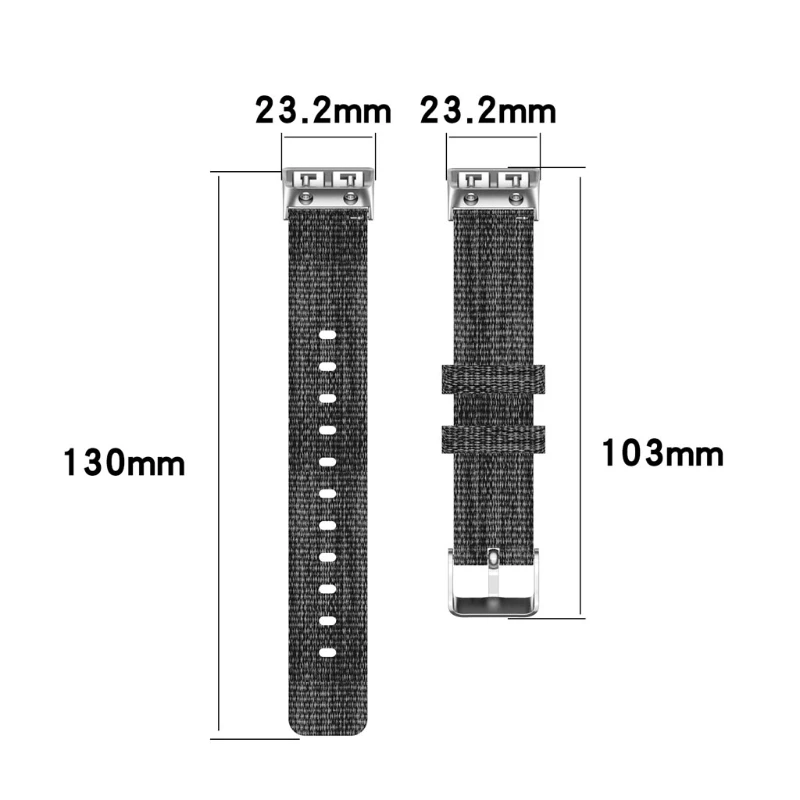 Suitable for Forerunner 30 35 35J Bracelet Adjustable Nylon Wear-resistant Replacement Strap Waterproof Wristband