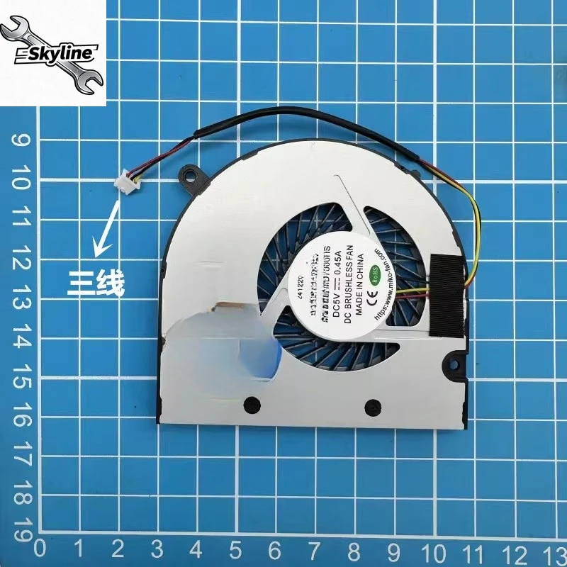New original four-wire for BF07506H05FP AB07506HX060B00 MD7506HS fan