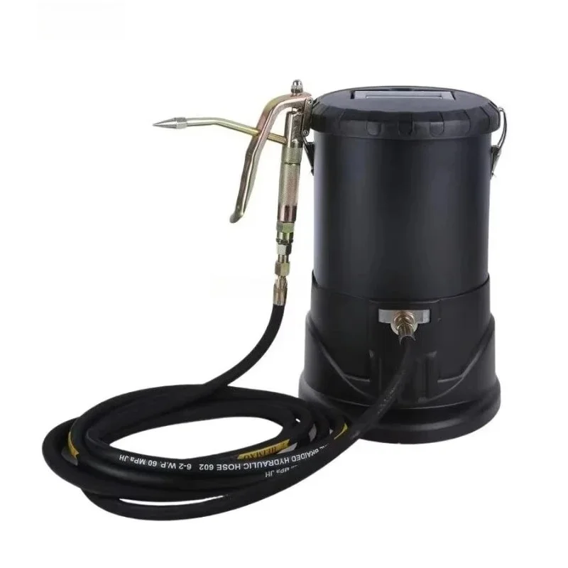 WZAUTO 2 Gallon Air Operated Cordless Electric High Pressure Pneumat Greased 7L Portable Grease Pump Pneumatic 12
