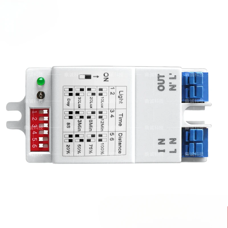 

5.8G microwave radar sensor switch DIP AC220 D08 module motion detector