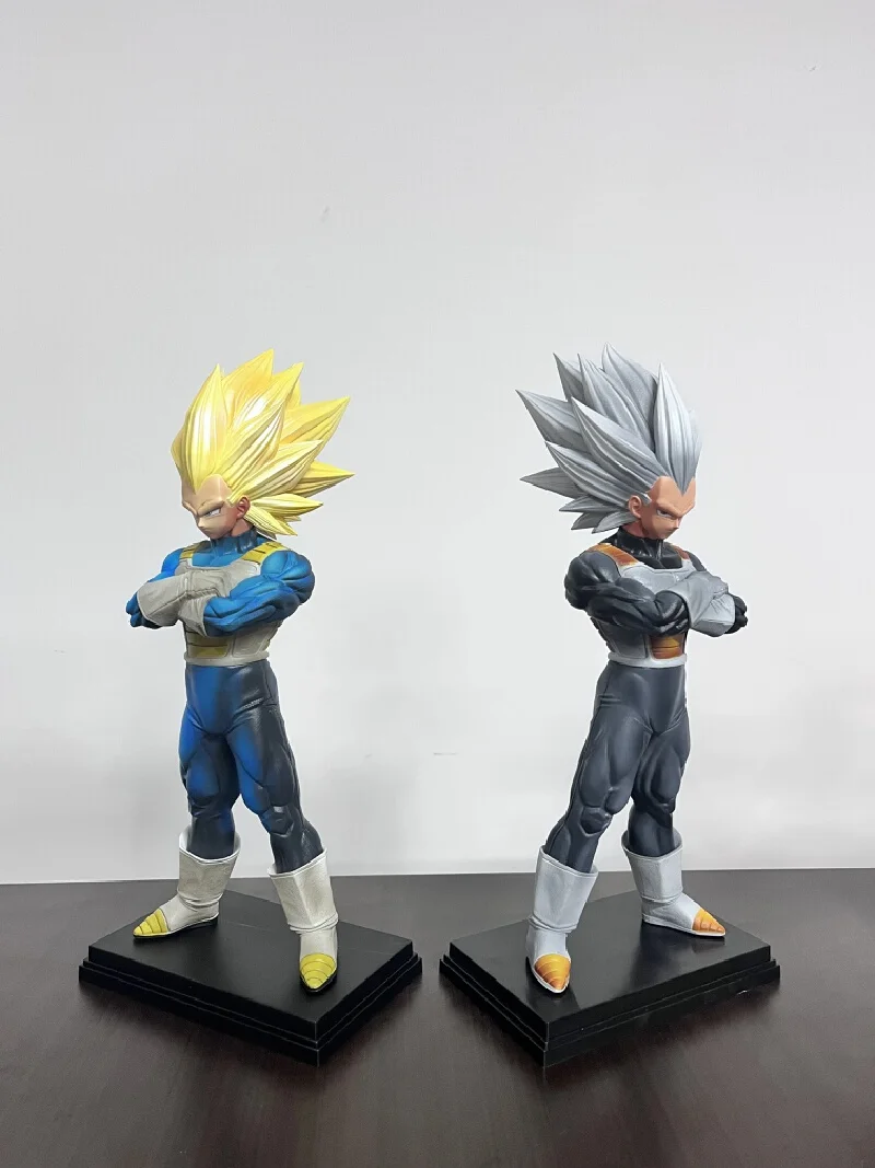 

New Anime Dragon Ball Ssj3 Heterochromatic Vegeta Model Super Saiyan 3 Vegeta Action Figure Pvc Statue Collection Model Toy