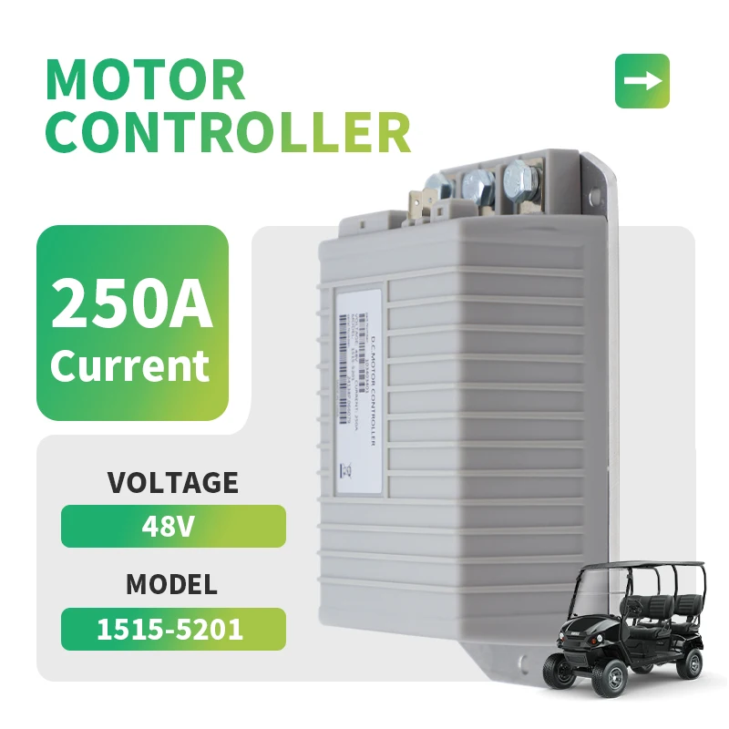 

48V 250A 1515-5201 Controller 103403401 for Curtis Club Car Precedent (2009-2014) Golf Cart