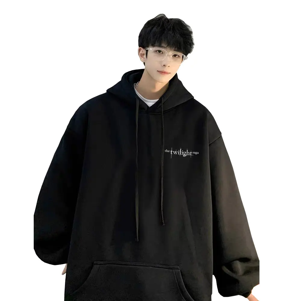 

Movie Twilight Saga Vampire Robert Pattinson Edward Cullen Bella Jacob Black Print Hoodie Men Women Vintage Oversized Sweatshirt