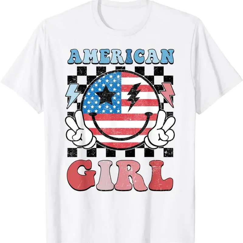 

2025 Girl Toddler T Shirtns Kids 4Th Of July Patriotic Shirt All Size S 4Xl
