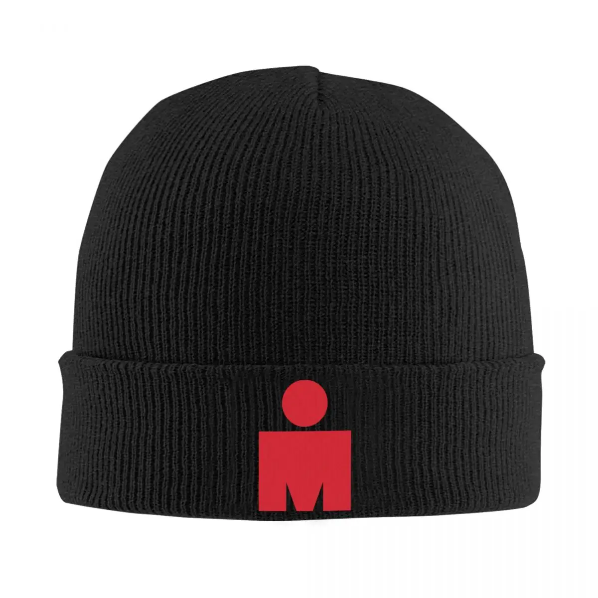 M Dot Logo Triathlon Knitted Hat Beanies Autumn Winter Hat Warm New Swimming Cycling Running Cap for Men Women