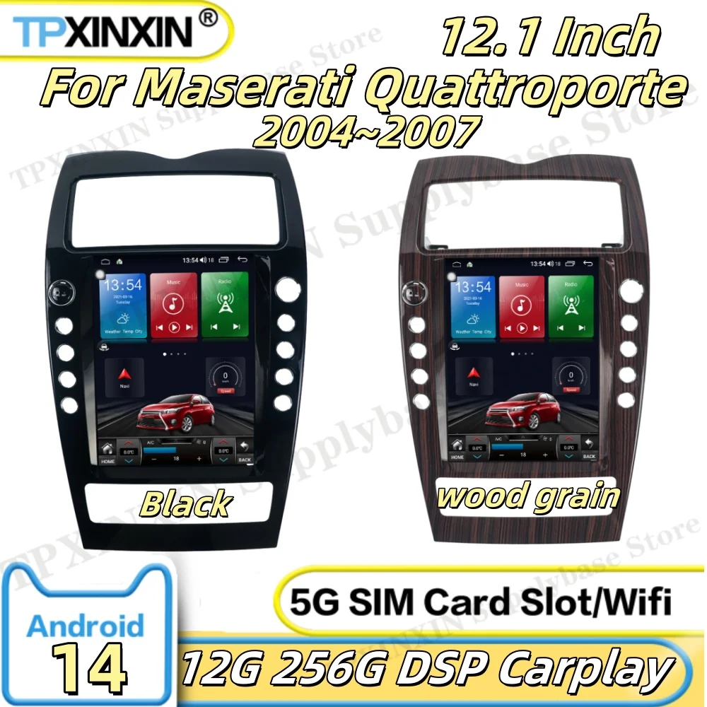 

Car Radio Player Stereo Android For Maserati Quattroporte 2004~2007 GPS Intelligent Navigation Carplay Stereo Receiver Head Unit