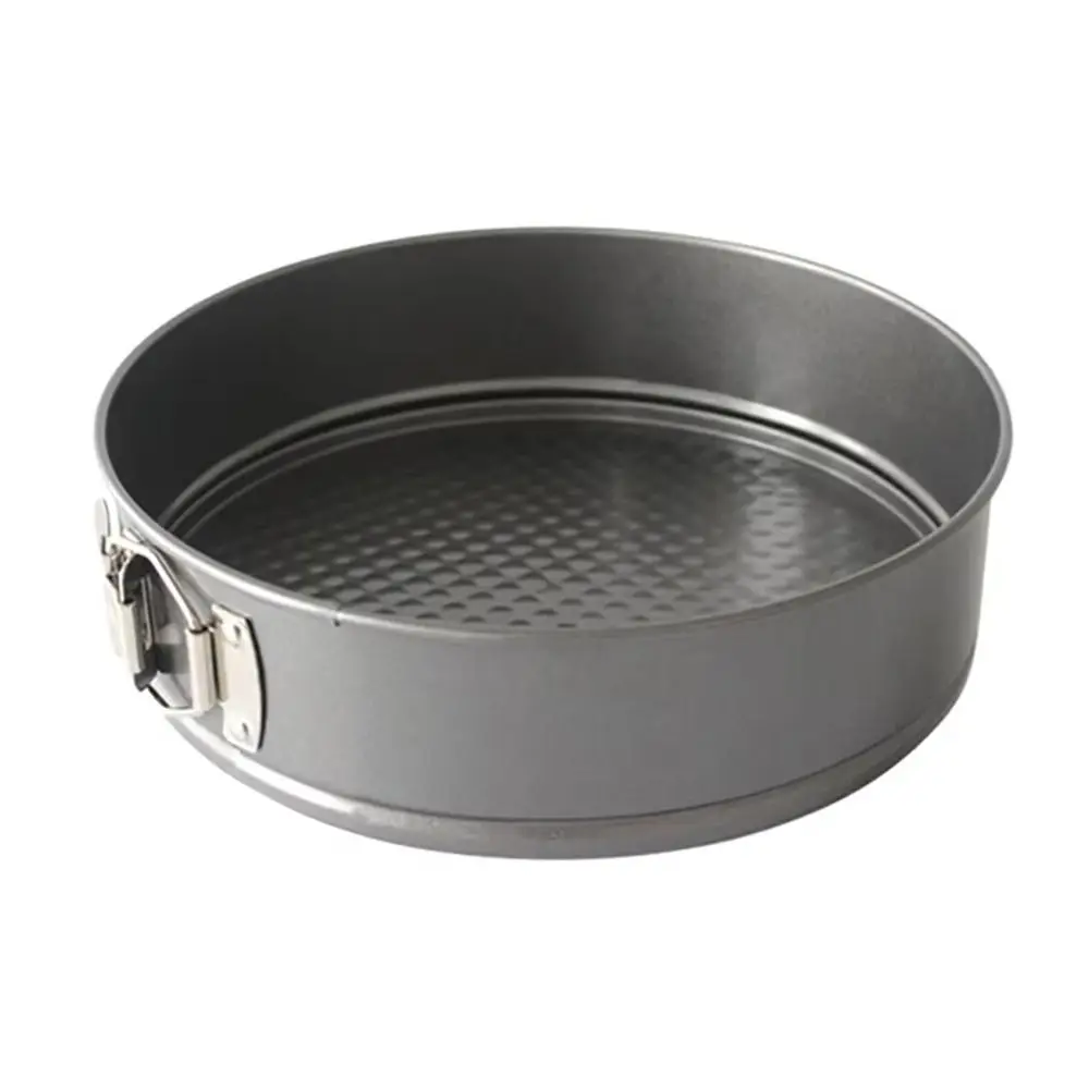 1 pièce Moule à gâteau à fond amovible en acier au carbone antiadhésif et anti-fuite, diamètres 12/16/20/24/28 cm, moule rond pour la cuisson des gâteaux