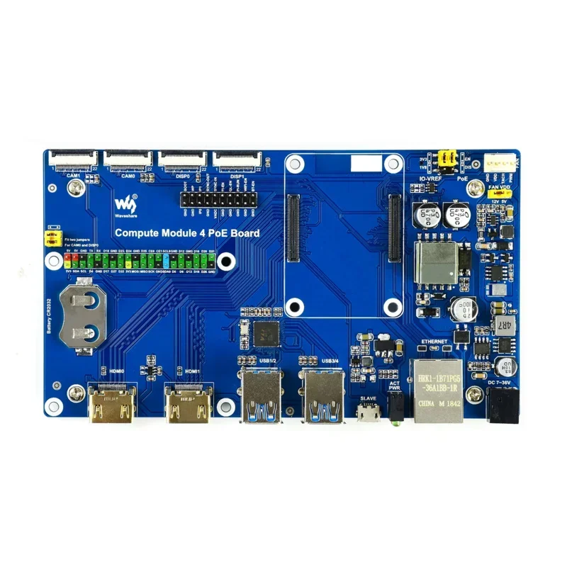 طقم لوح توسعة إيثرنت po ، IO GPIO ، وحدة كومبوت RPI Raspberry Pi ، 4 CM4 Lite ، 2GB ، 4GB ، 8GB RAM ، USB