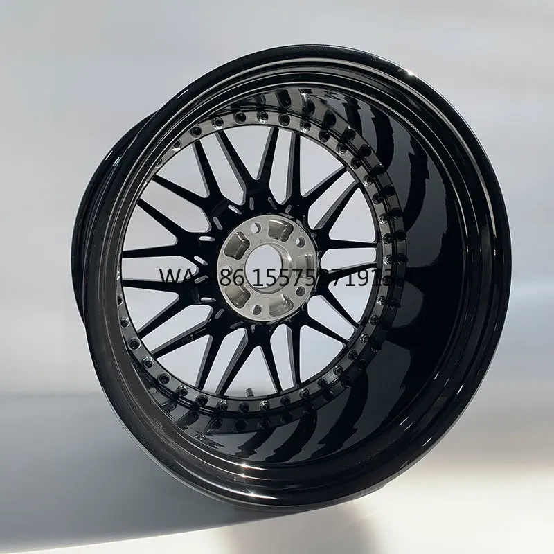 

Новые 13-дюймовые глубокие диски 19 дюймов 5x112, 3-составные кованые легкосплавные диски, бронзовая отделка, бренд OEM, гарантия 3 года