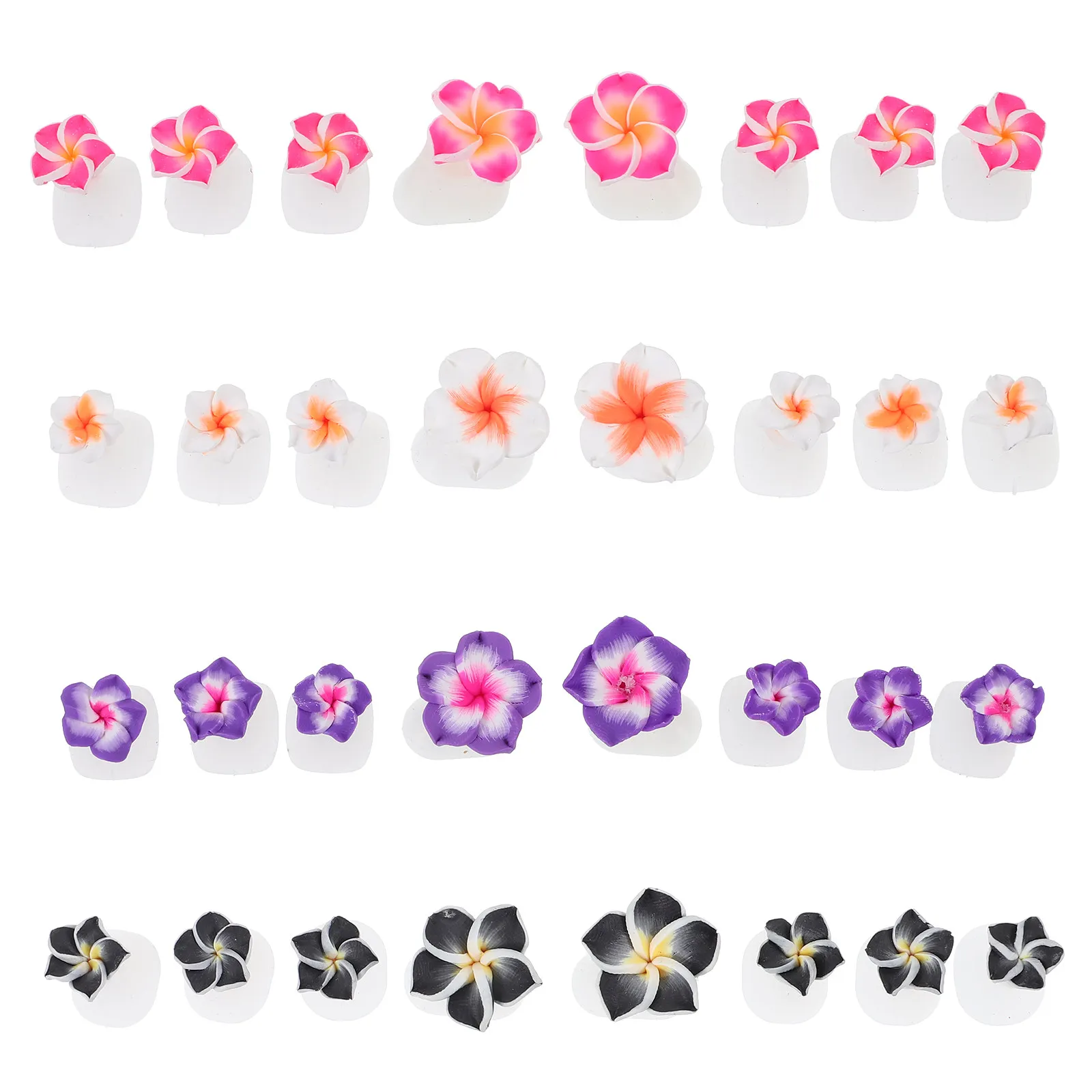 

32Pcs Floral Silicone Toe Separators for Women Pedicure Nail Art Tool Reusable Soft Toe Divider Separator for Nail Polish