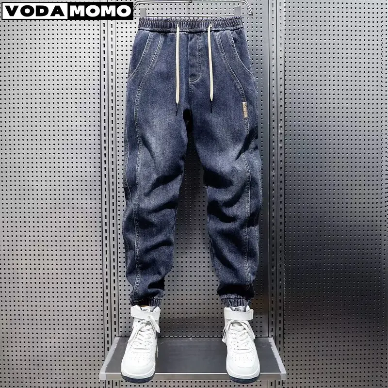 

Men Jeans Loose Hip Hop Trousers Washed Denim Jeans Trouser Man Jogger Pant Men Pants Harajuku Cargo Jeans Casual Trousers