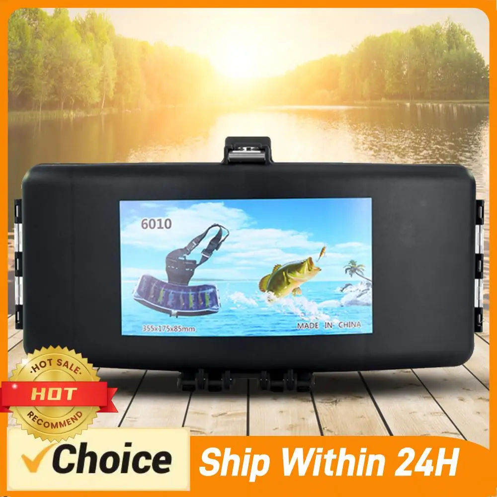 

Поясная сумка для рыбалки, поясной ящик для хранения рыболовных приманок, вместительный ящик для рыболовных инструментов, многофункциональный для рыболовных крючков и приманок