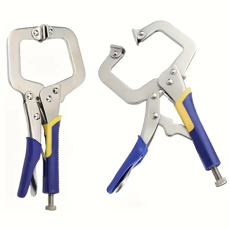 

C Clamp Weld Clip Fix Plier Locator Woodwork Fix Plier Pincer Tong Tenon Grip Locking Plier Woodworking Clamps Clips Face Clamp