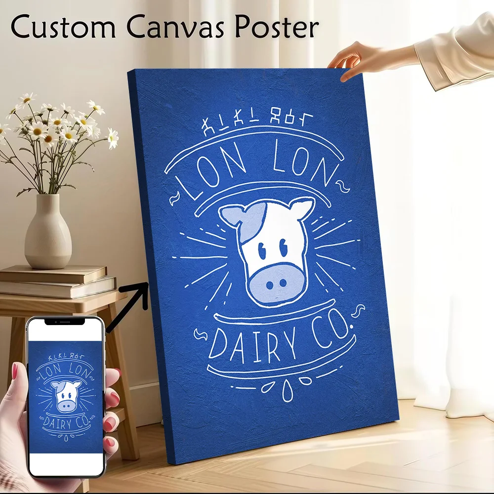 By Ronan LynamLegend / Breath of the Wild Printed Canvas Poster Custom Pictures Wall Art Canvas Painting for Interior Decoration
