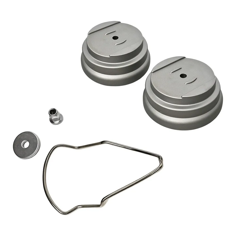 Replacement Lawn Mower Base Kit Includes Aluminum Alloy Base Nut Washer and Wrench for For motor-Driven Mower Models