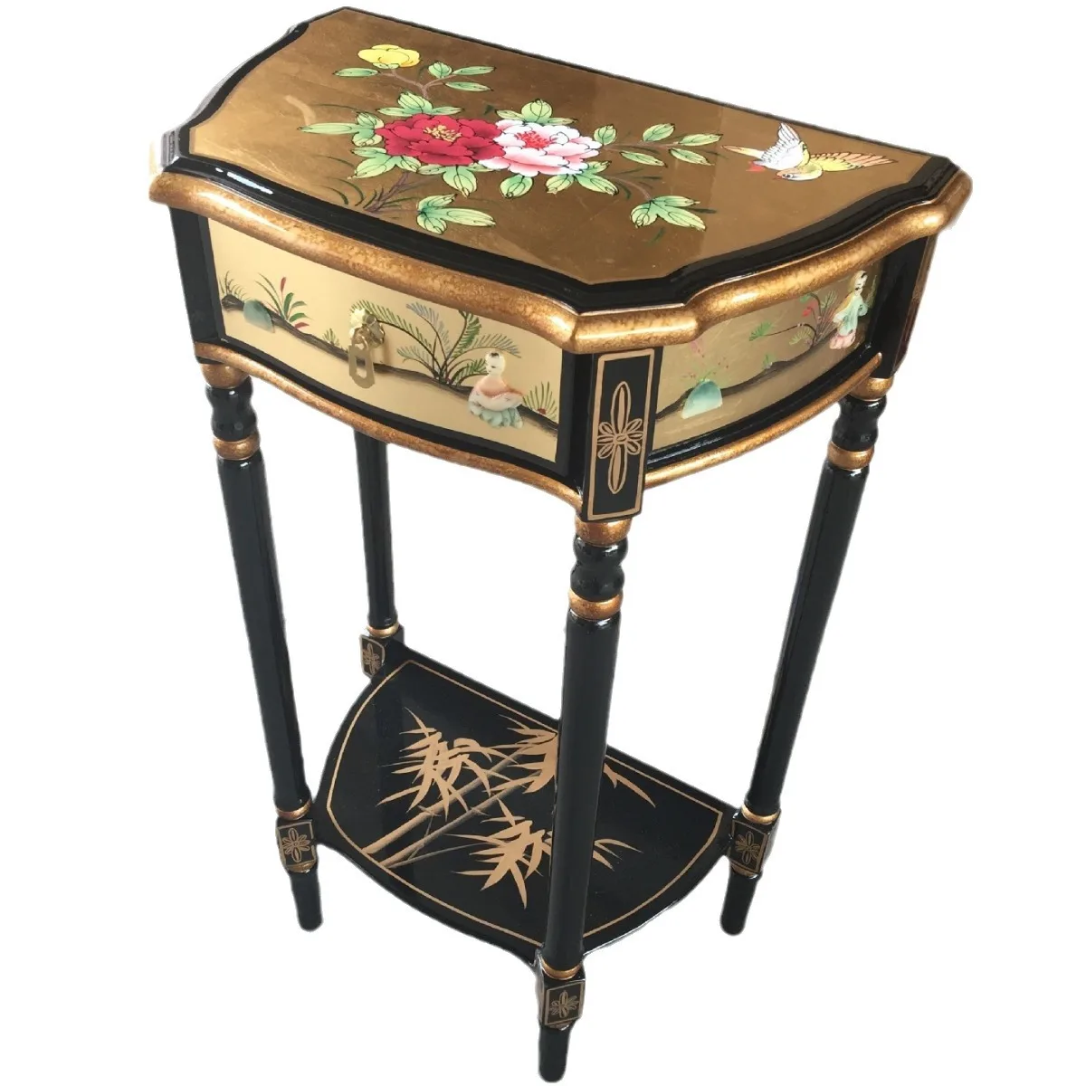 CX painted furniture edge corner few solid wood flower stand living room rack