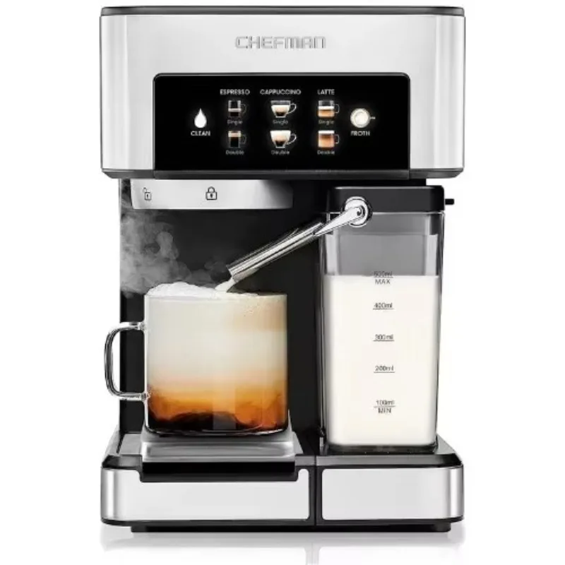 FirmHome StoreEspresso Machine Full-color Touch Screen, RJ54-V2-CA 6-in-1 Mac
