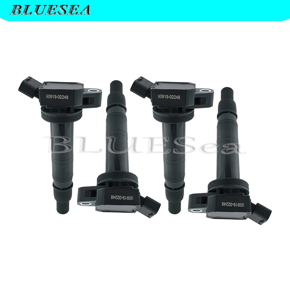 90919-02248，90919-02247, 90919-T2005  Ignition Coil 4PCS Set For Toyota 4RUNNER 4.0L 6cyl 175kW 1GR-FE 3956cc