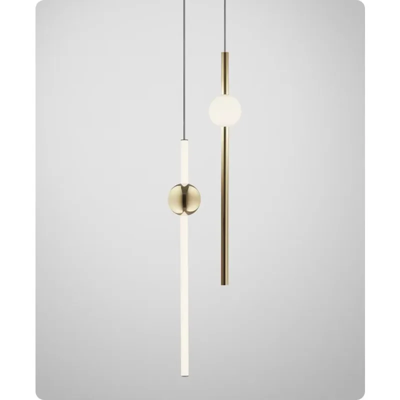 Post-Modern Lighting Bedroom Dining Room Led Gold Pendant Ceiling Hanging Light Home for Home Decoration