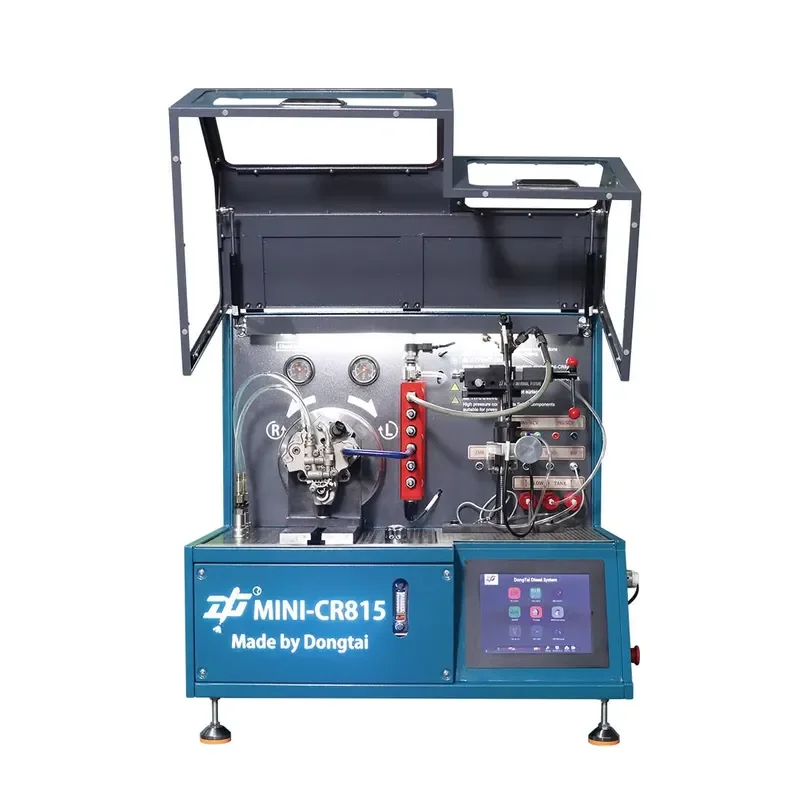 i MINI-CR815 220V Single Phase Common Rail Injector and Pump Test Bench 4KW Fuel Calibration Machine