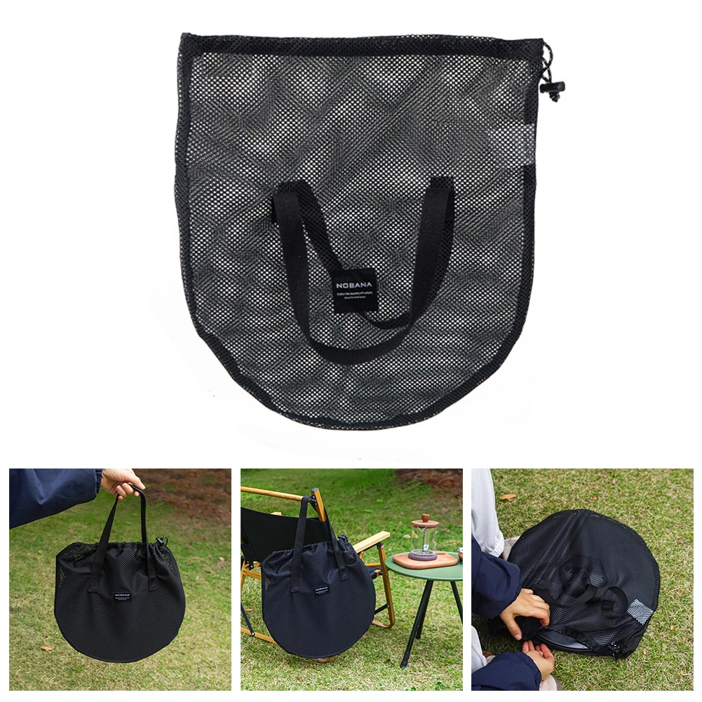 Convenient Grill Plate Carry Bag BBQ Frying Pan Storage Lightweight Multi-functional Use Portable For Beach Trips