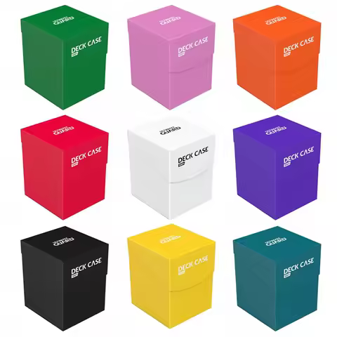 100+ Portable Big Volumn Deck Box Many Color TCG OCG Cards Case for PKM/YGO/Gathering PP Storage