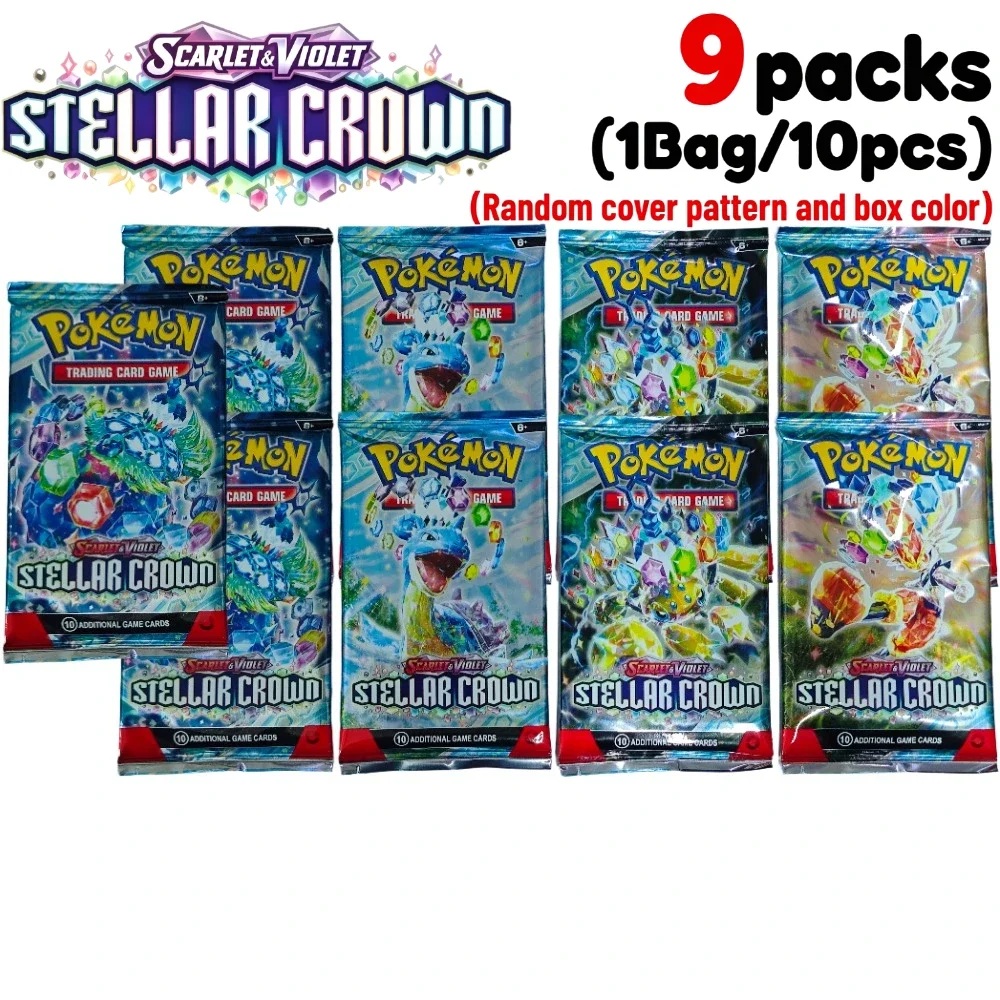 9 Packungen Pokémon TCG Mega Evolution-Pitch Black Booster Ascended Heroes Phantasmal Flames TCG Sammelkarten-Set – Detail 7