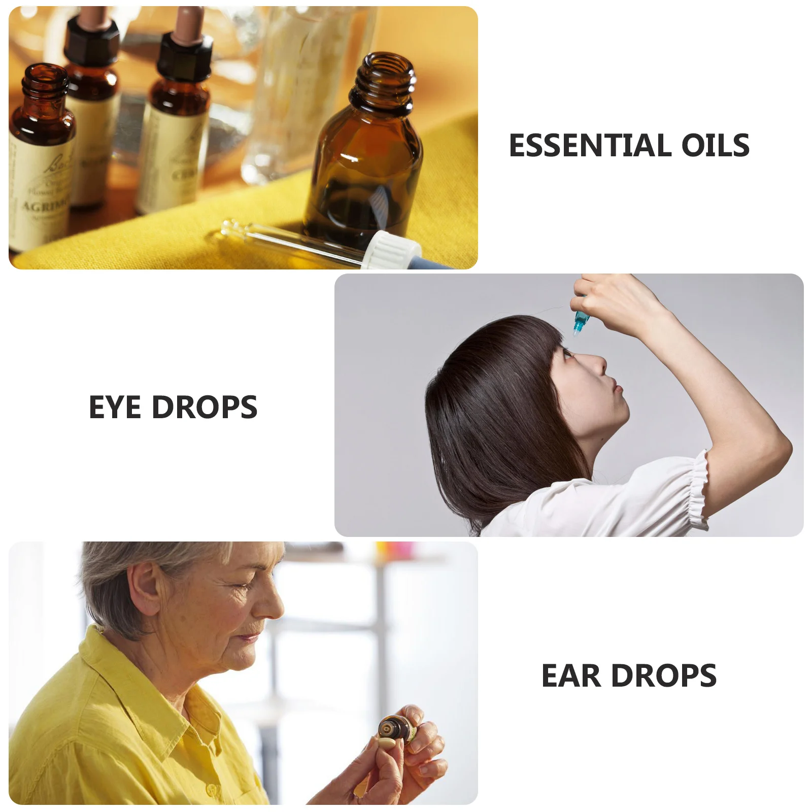 

20Pcs 5ml Empty Squeezable Dropper Bottles Premium Flexible Material for Eyedrops Saline Travel Use Eye Liquid Bottles