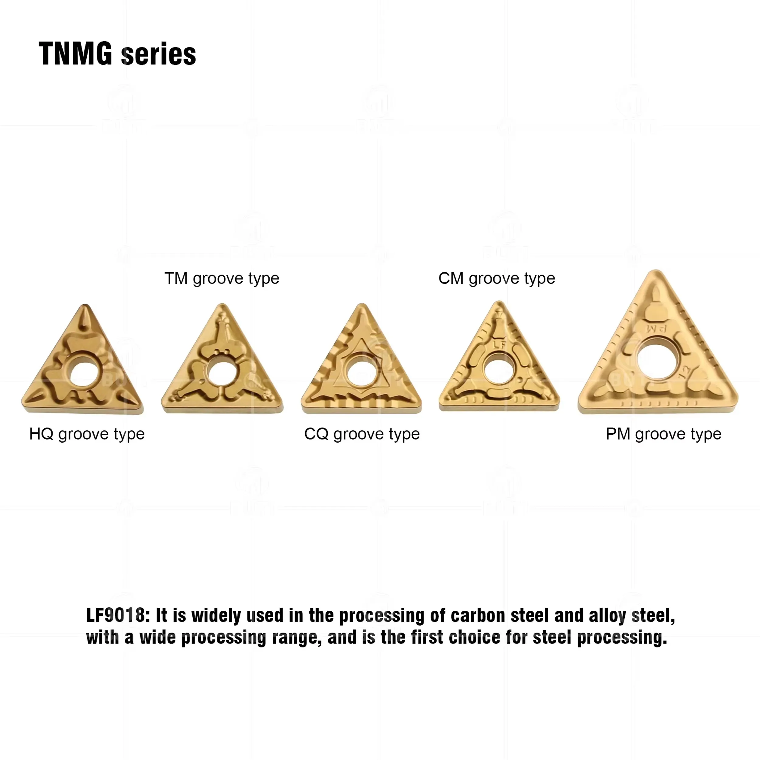 TNMG سلسلة تحول إدراج TNMG160404-TM LF9018 DESKAR 100% الأصلي TM CQ HQ PR CM PM MT R/L-S فتحة نوع أداة تحول خارجية #5