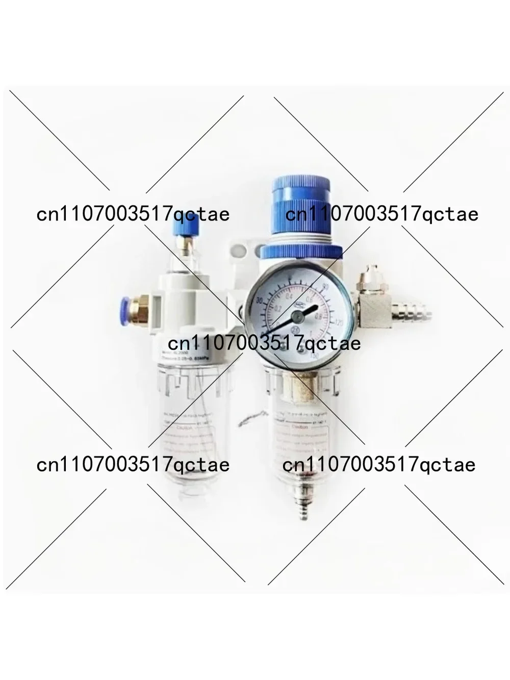 Oil Mist Separator Tire Scraper Accessories with Pressure Regulating Reducing Valve Oil-water Separator Moisture Filter for Air