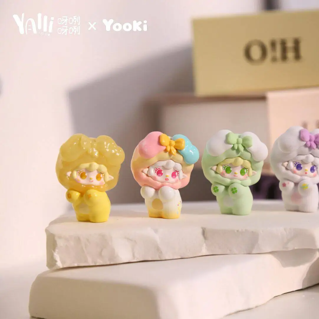 

Новая оригинальная серия Yooki Limited, мини-милая экшн-фигурка, кукла, украшение для рабочего стола, подарок для девочек и детей