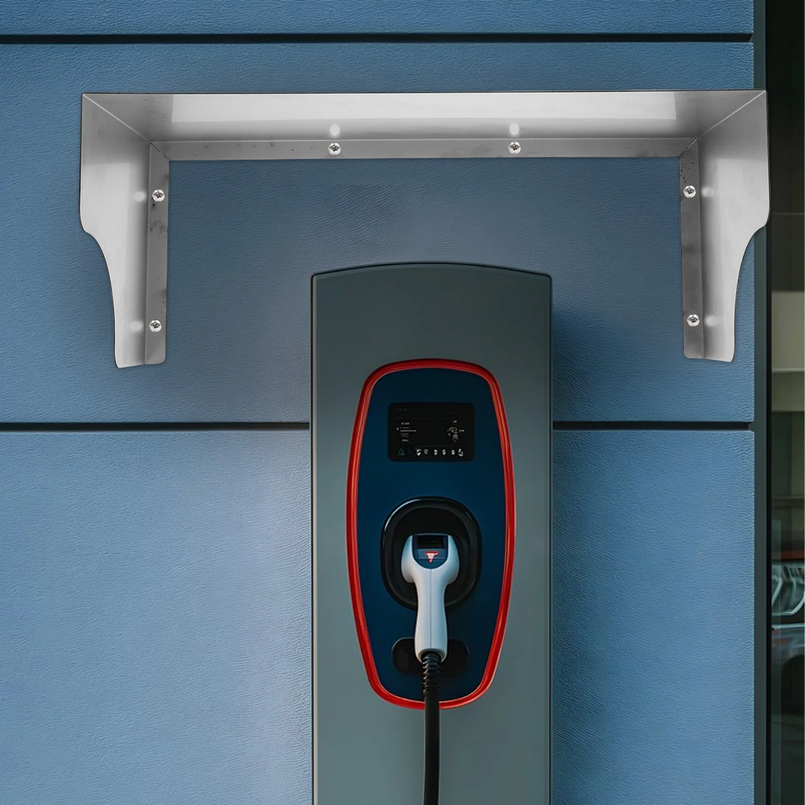 

Stainless Steel Weatherproof Outdoor Socket Cover Waterproof Case Protective Cover for Doorbell Charging Stations