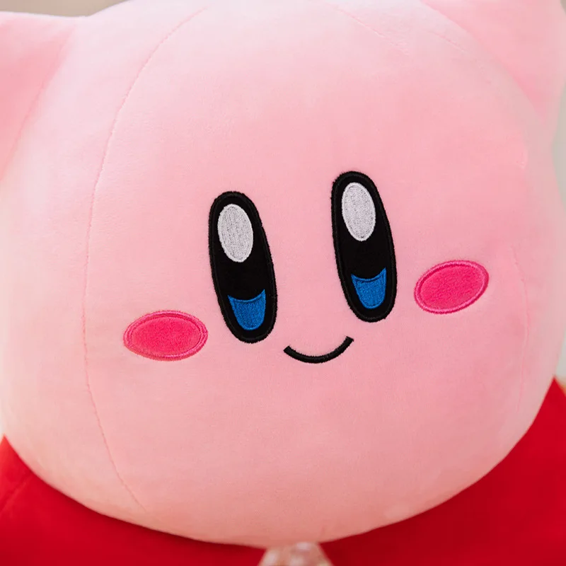 New Kirby Backpack Plush Doll Suffed Toy Kawaii Kirby Bag Soft Schoolbag For Kid Girls Gifts