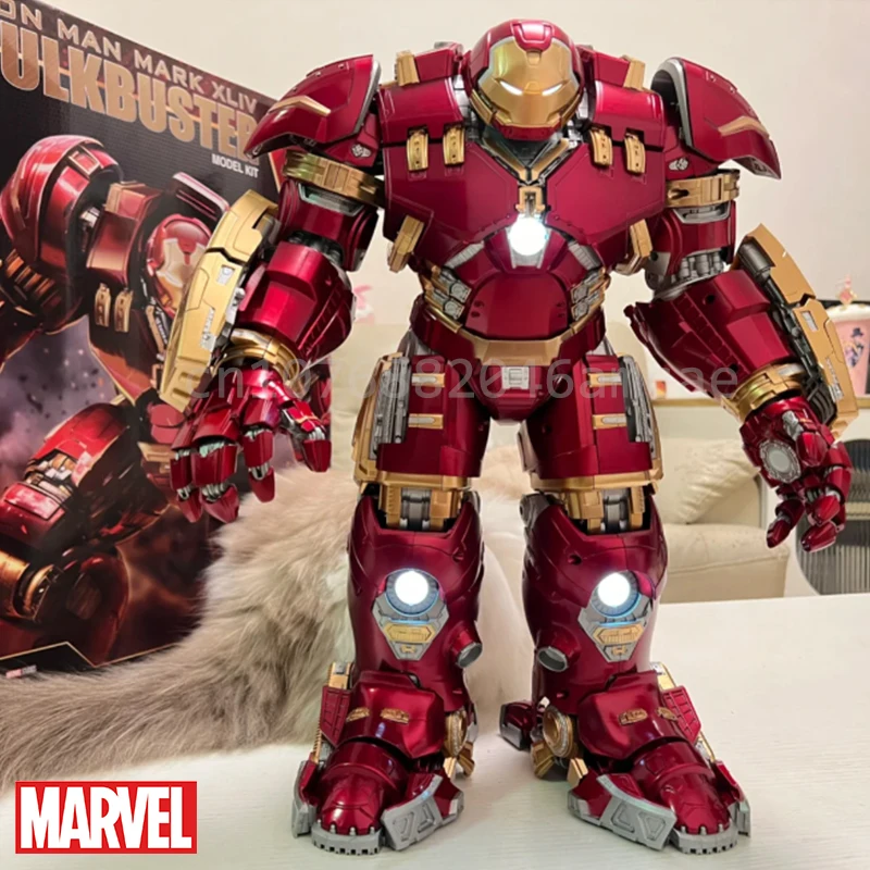 Hot Sale Fondjoy Toy Iron Man Figure Mark Hulkooster Hulkbuster Armor 1/7 Assembly Action Figures Doll Toy Christmas Gift