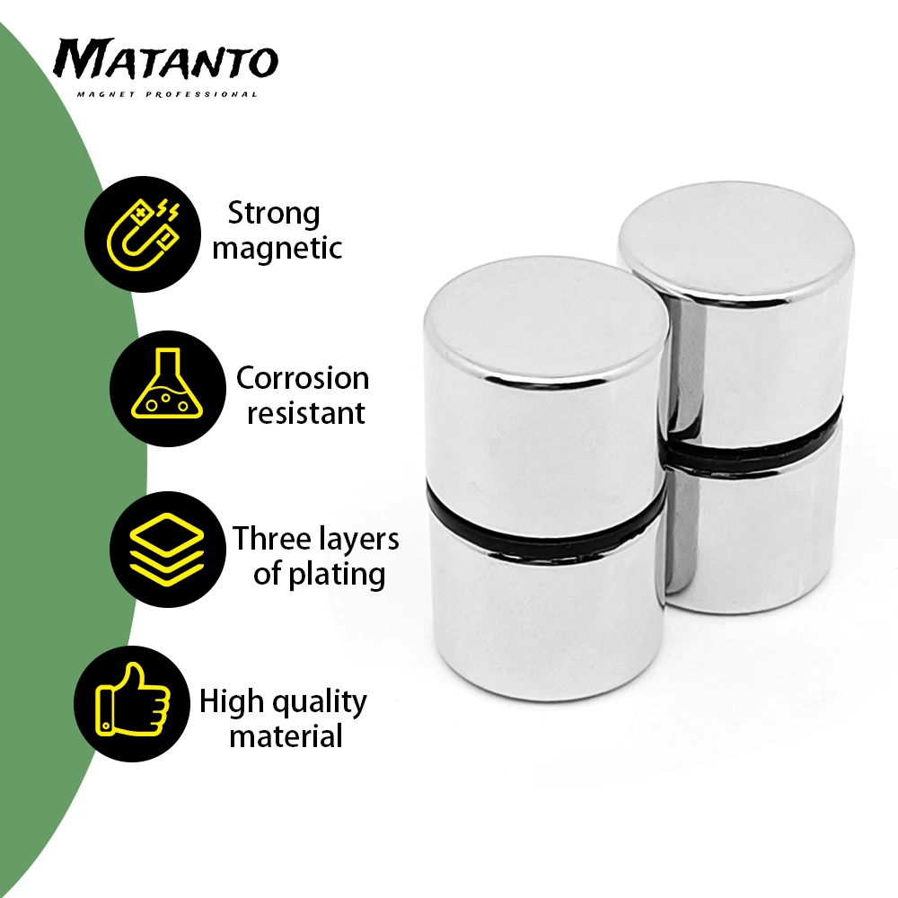25x20mm Small Circular Magnets 25x20mm For Home Refrigerators, Offices DIY 25x20mm