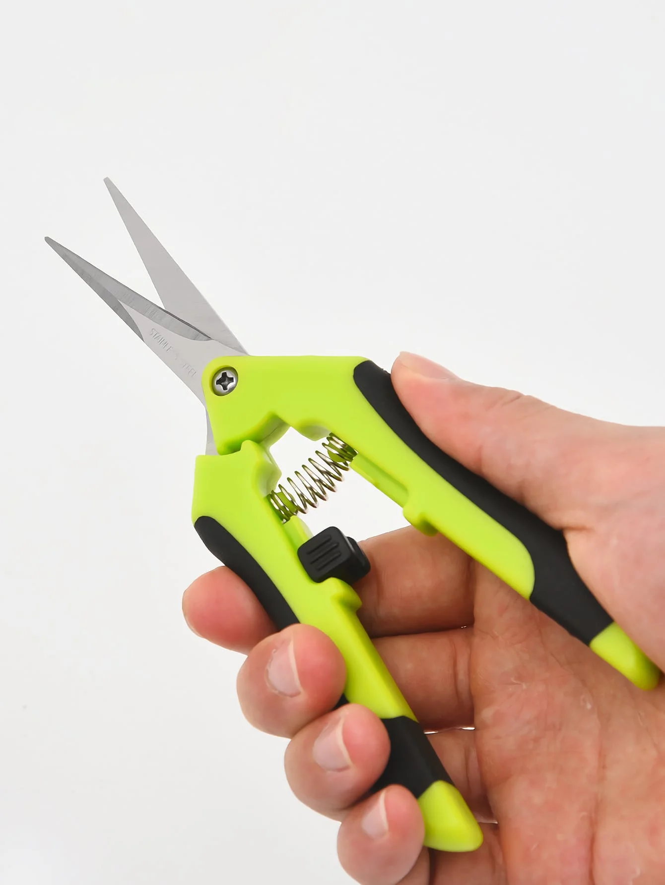 1 قطعة مقص حديقة من الفولاذ الكربوني ، أدوات الحدائق الحديثة غير القابلة للانزلاق مقص تقليم الحدائق للحديقة #4