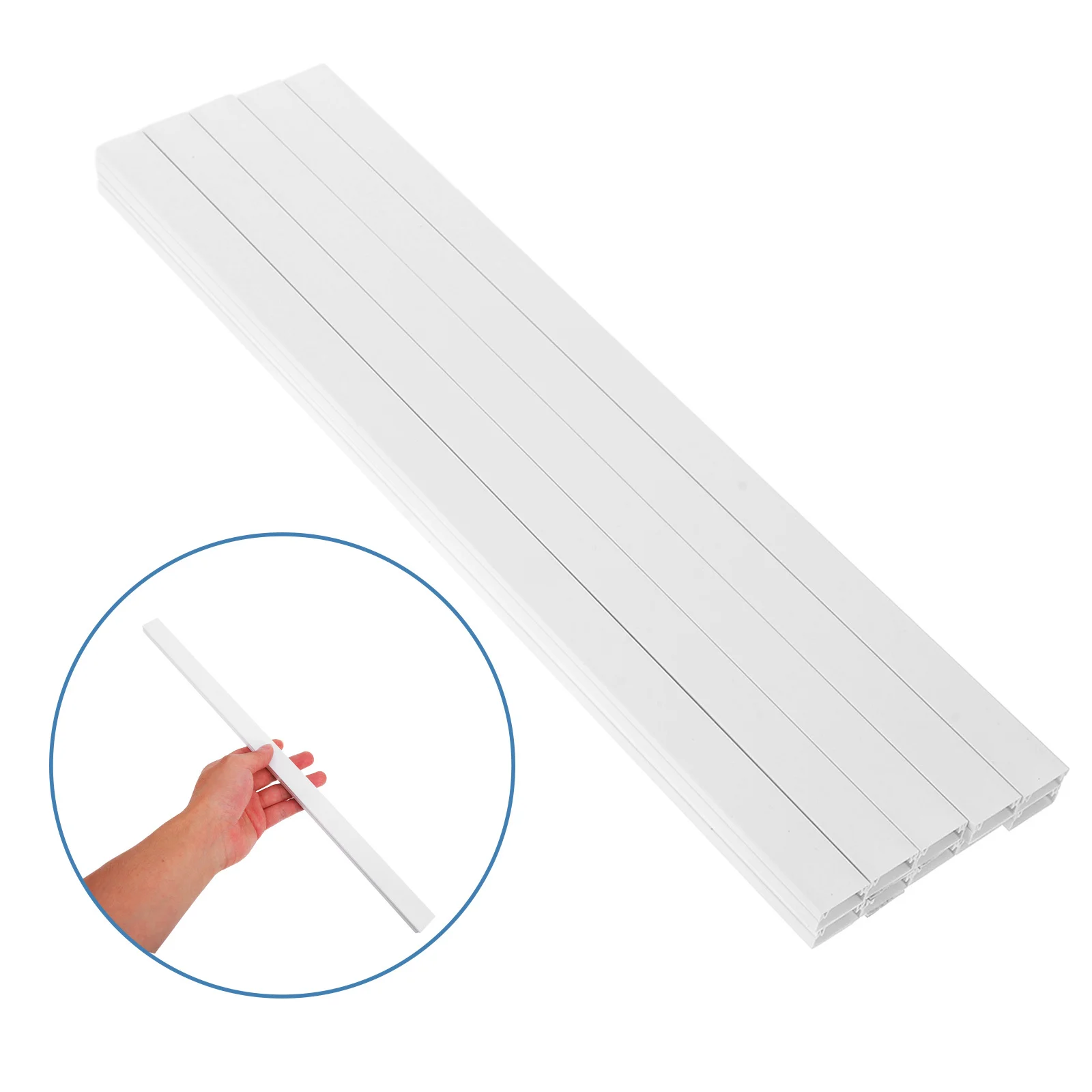 

Wire Concealer for Wall Cord Cover PVC Hider for Mounting Cable Management Audio Video Line Set Protector