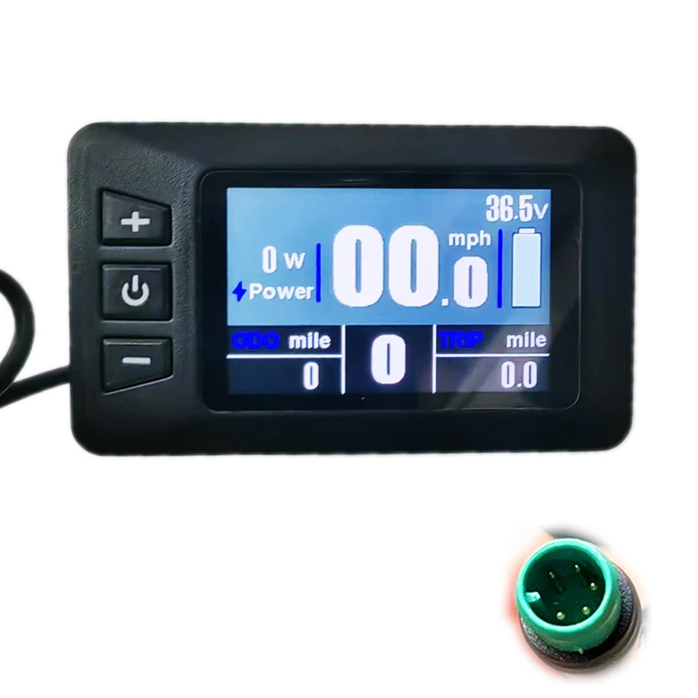 

RIDE1UP KD286 ЖК-дисплей для электрического велосипеда, панель управления скоростью электровелосипеда, 5-контактный разъем, комплект для переоборудования электровелосипеда