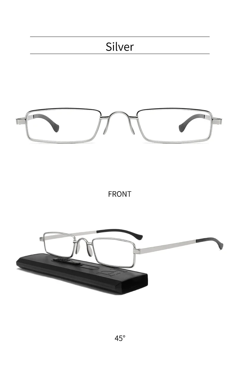 Ultraleichte Anti-Blaulicht-Lesebrille in Stiftform, Klassische Tragbare Anti-Ermüdungs-Lesebrille – Detail 17