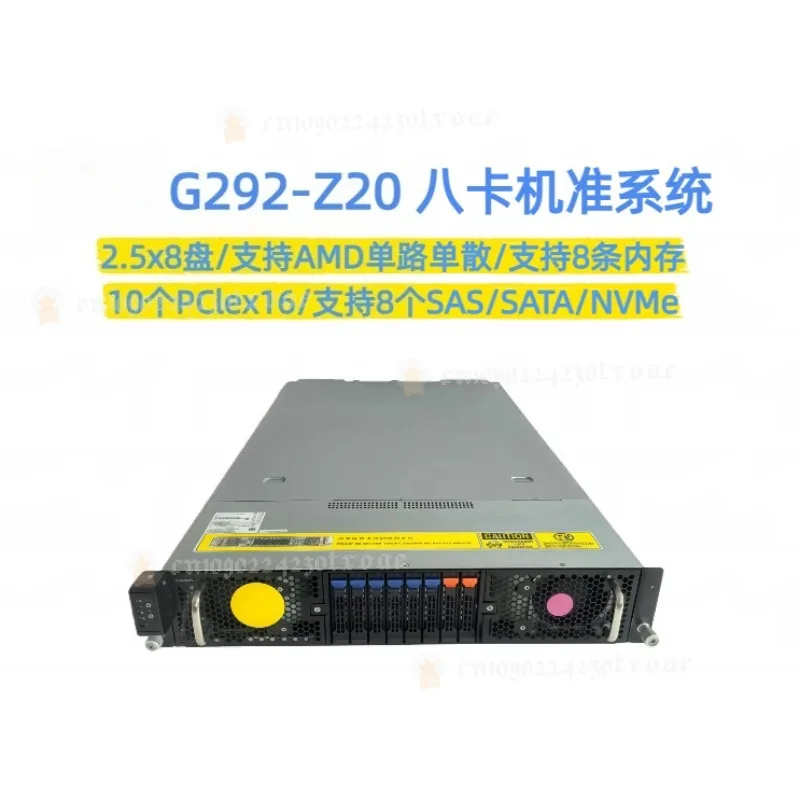1pc High Performance Computing Workstation 8 Card GPU Server For AI Training And Game Application
