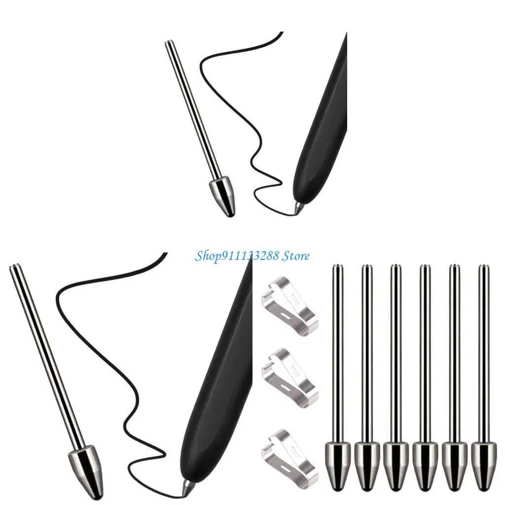 

G88D Titaniums Alloy Replacable Pencil Tip for Tab S7+ S23 NOTE10 20 Pen Nibs