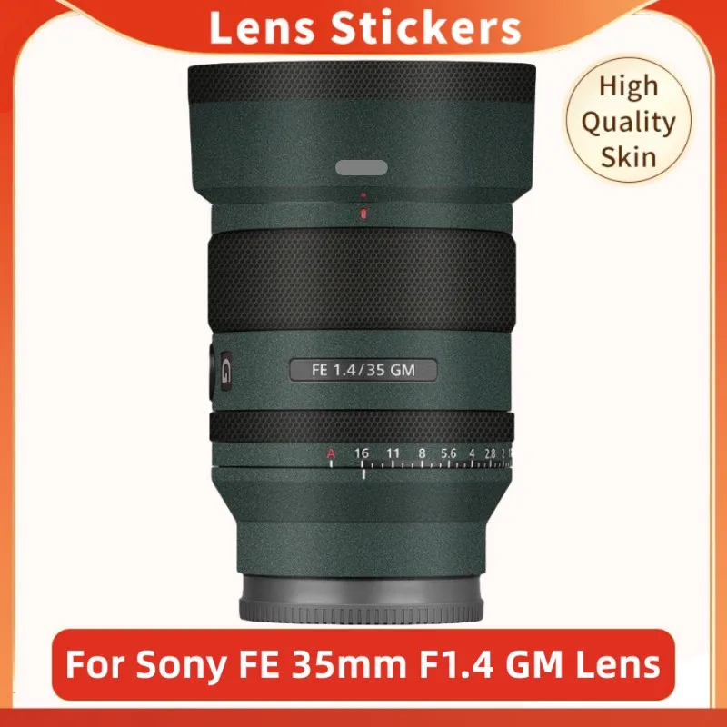 For Sony FE 35mm F1.4 GM Decal Skin Camera Lens Sticker Vinyl Wrap Anti-Scratch Film FE35 FE35mm 35 1.4 F/1.4 GM SEL35F14GM