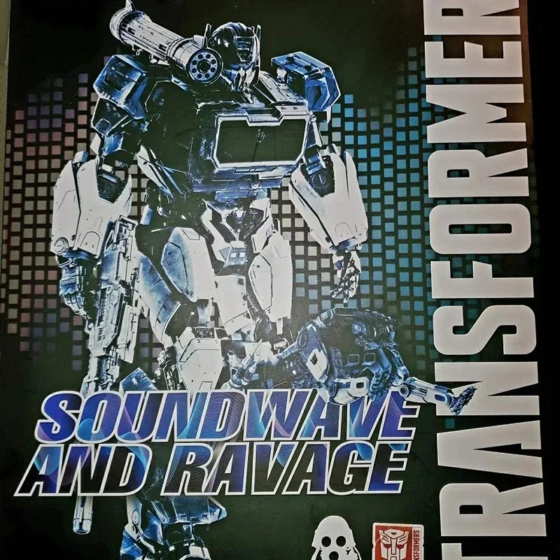 In Stock Threezero Transformation Masterpiece Bee DLX Soundwave and Ravage Deluxe Class 3A  Action Figure Toy Collection Gift