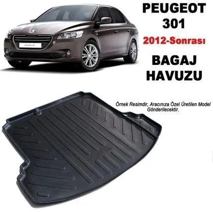 LUGGAGE INSIDE 3D POOL PEUGEOT 301-C ELYSEE 2012- 379474398